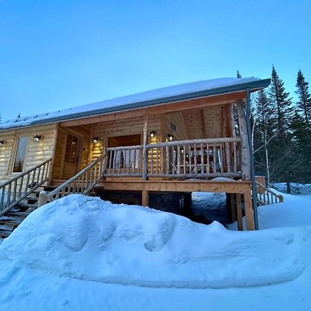 Les Chalets De Moh - Jacuzzi La Malbaie Exterior foto