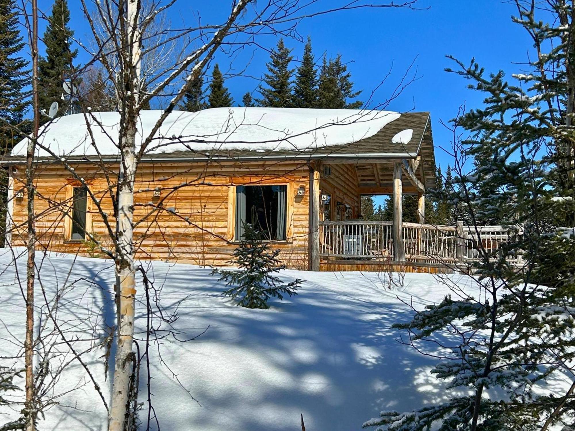 Les Chalets De Moh - Jacuzzi La Malbaie Exterior foto