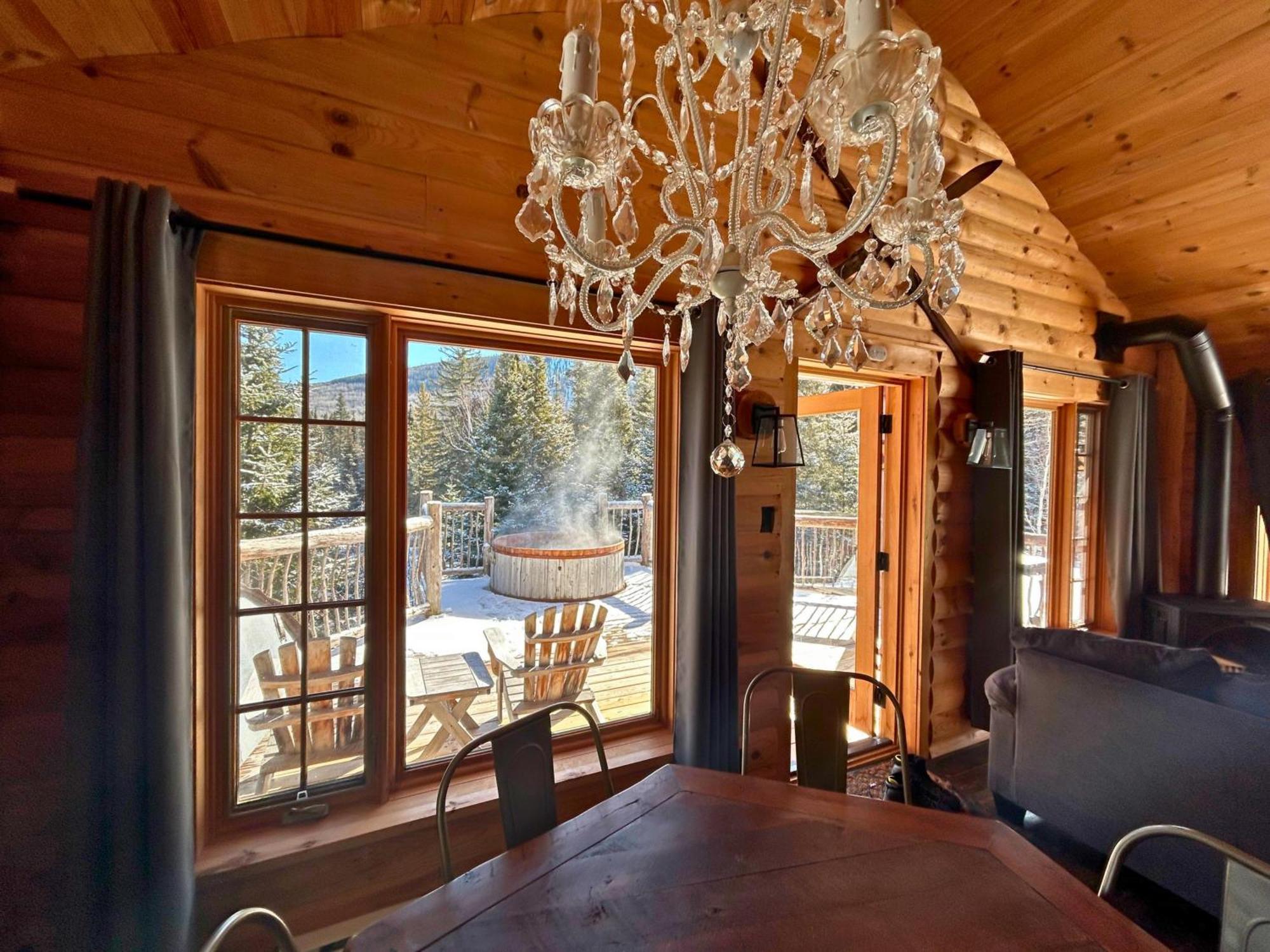 Les Chalets De Moh - Jacuzzi La Malbaie Exterior foto