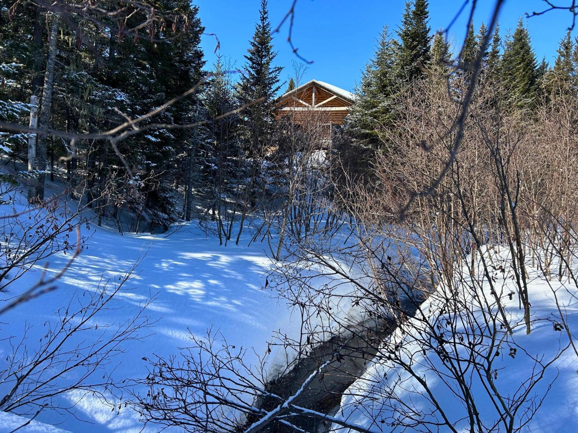 Les Chalets De Moh - Jacuzzi La Malbaie Exterior foto