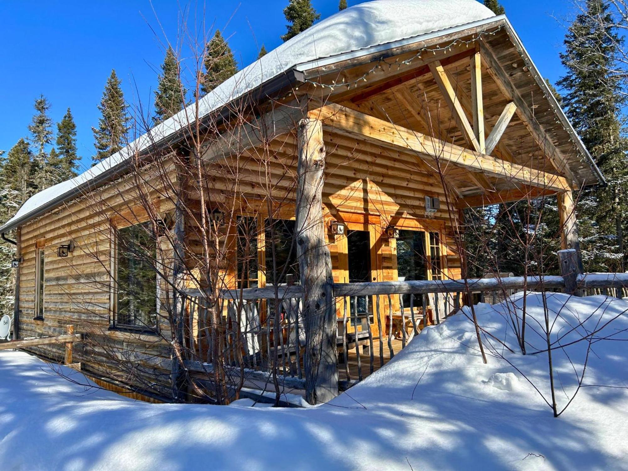 Les Chalets De Moh - Jacuzzi La Malbaie Exterior foto