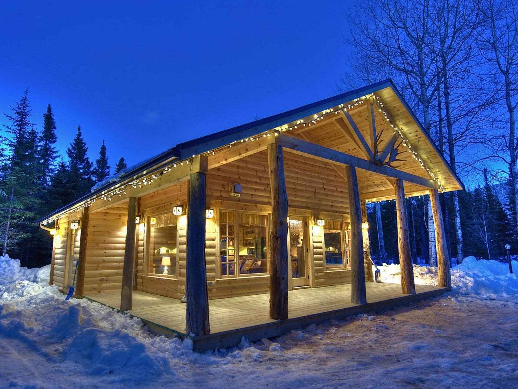 Les Chalets De Moh - Jacuzzi La Malbaie Exterior foto