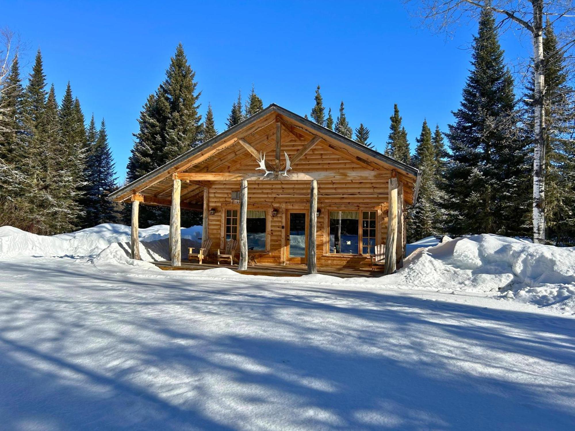 Les Chalets De Moh - Jacuzzi La Malbaie Exterior foto