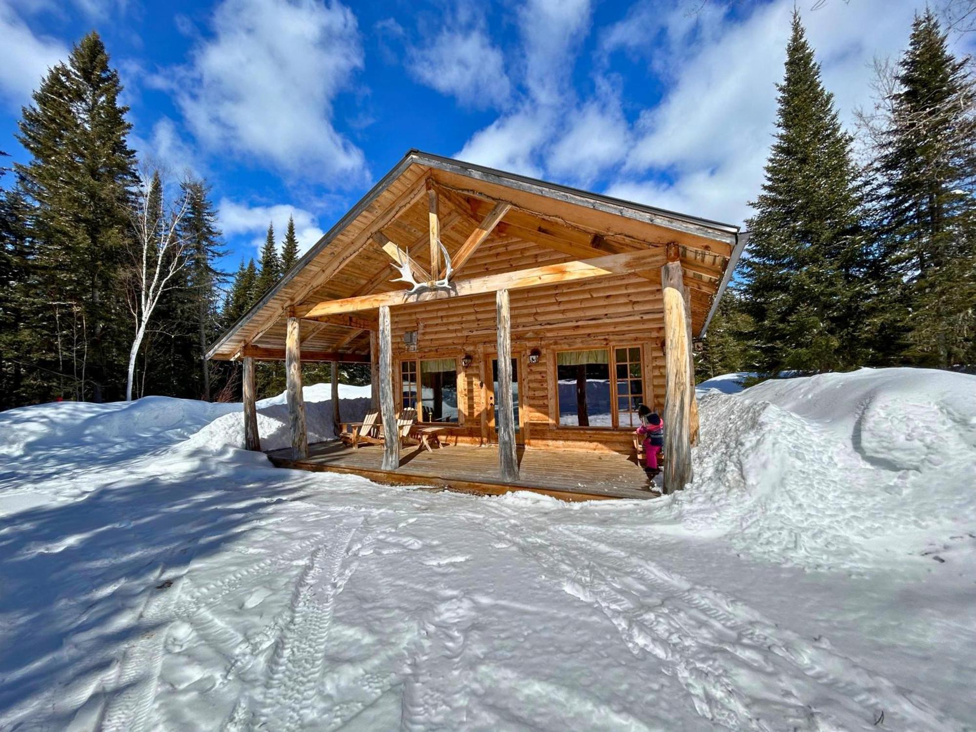 Les Chalets De Moh - Jacuzzi La Malbaie Exterior foto