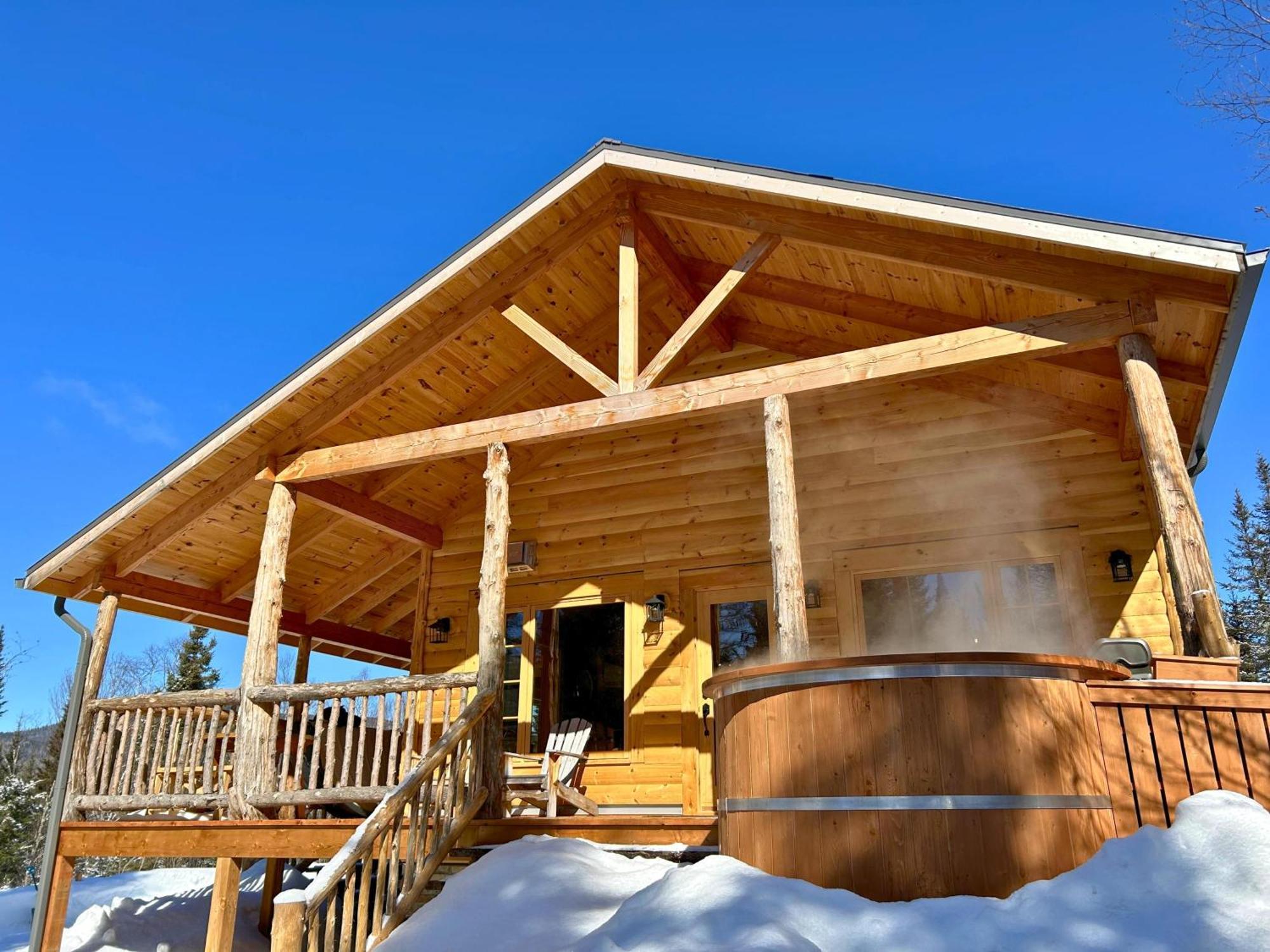 Les Chalets De Moh - Jacuzzi La Malbaie Exterior foto