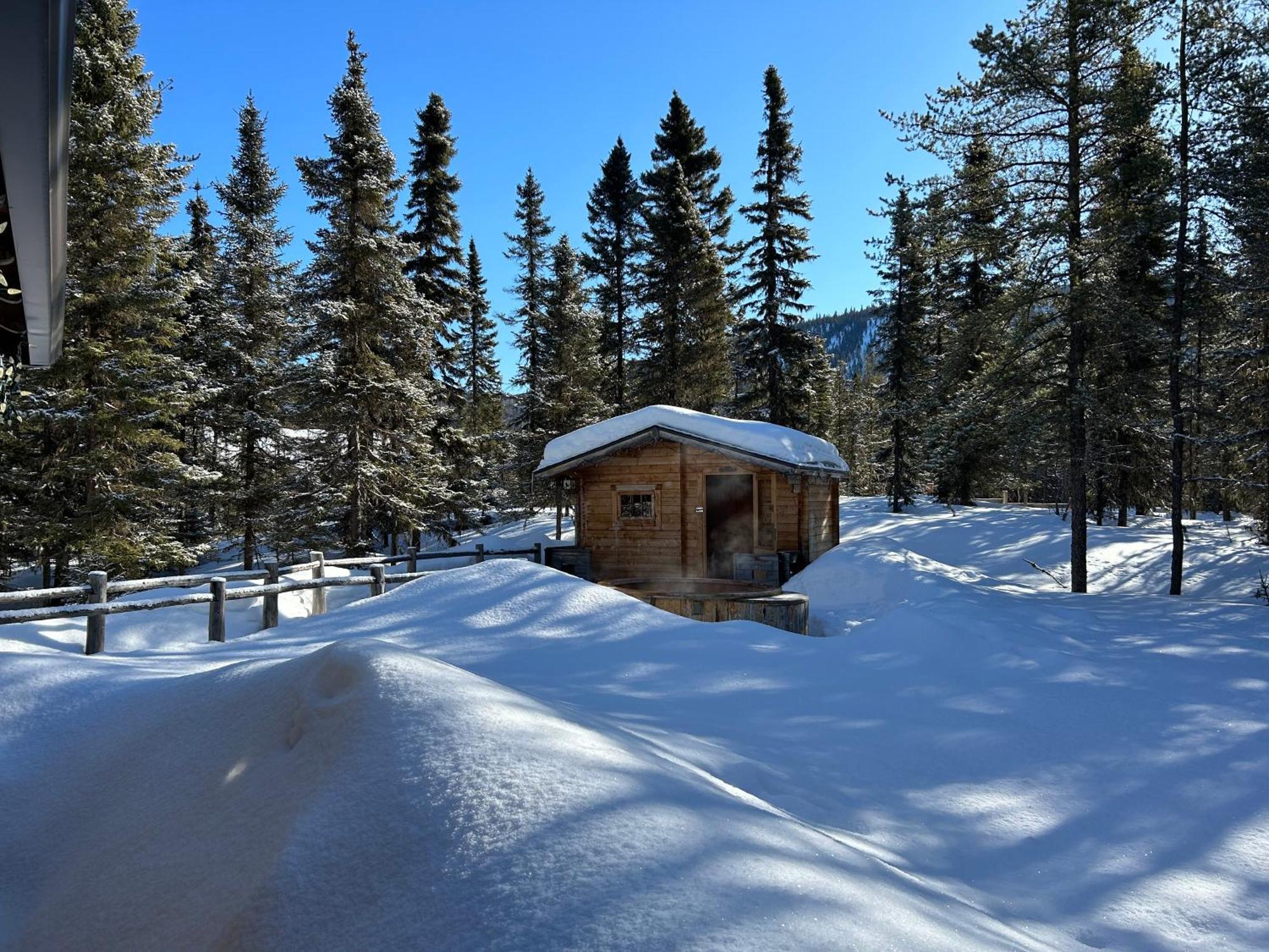 Les Chalets De Moh - Jacuzzi La Malbaie Exterior foto