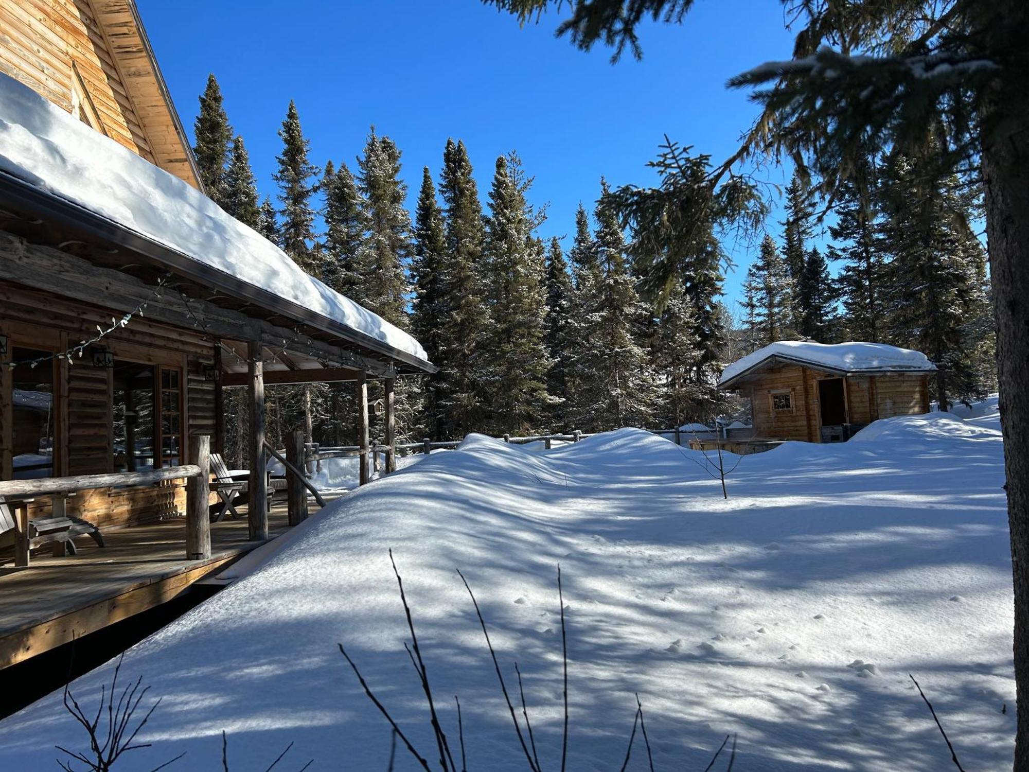 Les Chalets De Moh - Jacuzzi La Malbaie Exterior foto