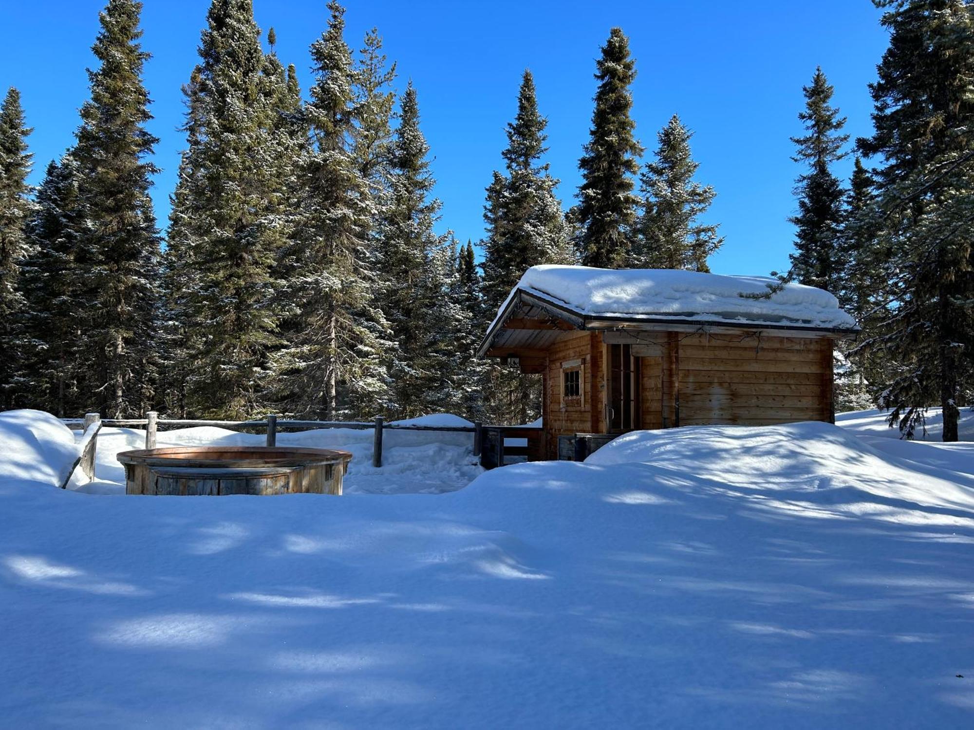 Les Chalets De Moh - Jacuzzi La Malbaie Exterior foto